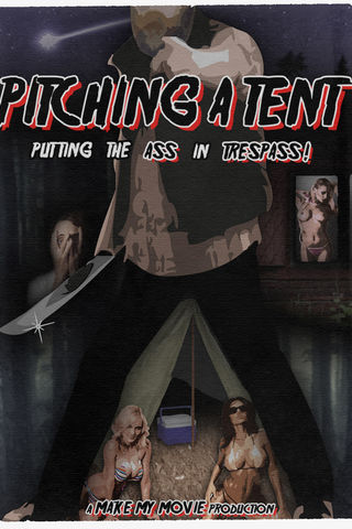 Pitching a Tent Poster