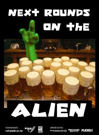 Next Rounds on the Alien Poster