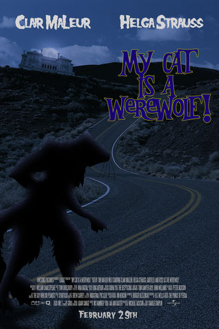 My Cat is a Werewolf! Poster